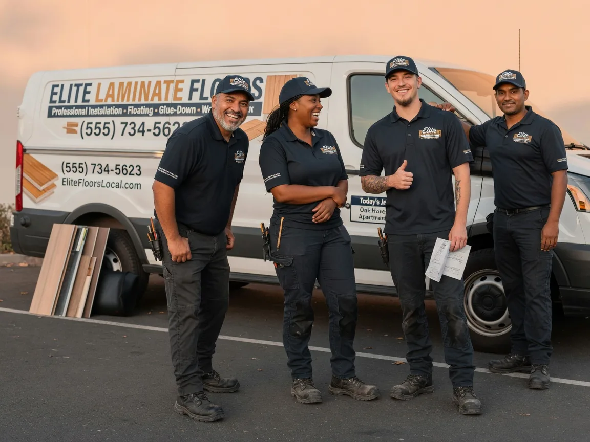 Laminate flooring installation company in Hays, NC
